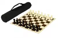 Club Supreme juego de ajedrez en bolsa (figuras + tablero rodante + bolsa)